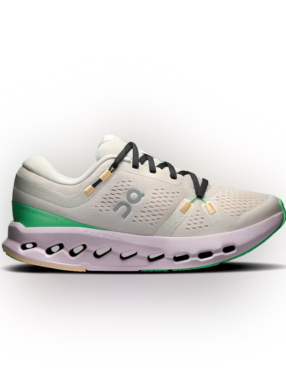 On Cloudsurfer Pearl/Orchid Running Shoes Sneakers Women Sz 11